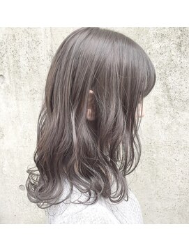 メゾンアクア 表参道(Maison ACQUA) ブリーチなしカラー 透明感 グレージュ オリーブ