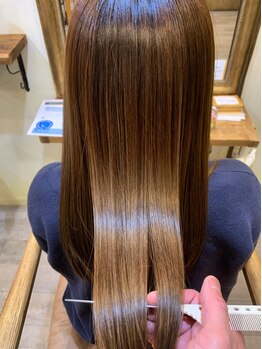 アイリーヘアー(iriE hair)の写真/パワーアップした《毛髪改善プログラム》が大人気！髪の広がりやクセを抑え、まとまりのある髪に♪