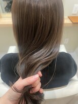 ゴカン(Gokan)&nbsp;大人ガールプリカールシアーベージュ　ロング/tsukasa