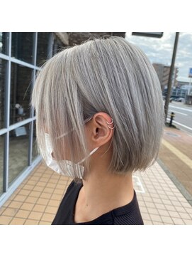 ジョイン ラックスビー 京都店(JOYN LUXBE) 大人可愛い20代30代40代ショートボブシルキーベージュ