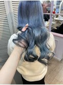 ◯ペールブルー+ブラック