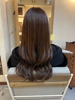 ヘアリゾート粋 ウナム 新宿東口店(enam) 透明感イルミナカラー×艶ロング