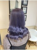 ブルーラベンダー×髪質改善
