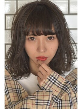 モーブ(MAUVE) MAUVE☆外国人風くせ毛ラフボブ　TEL054-252-1333