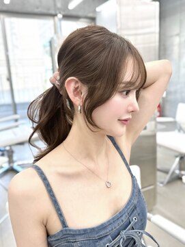 アリュウル 表参道(ALLURE) 結んでも盛れるお顔まわりカット○【KAKO】