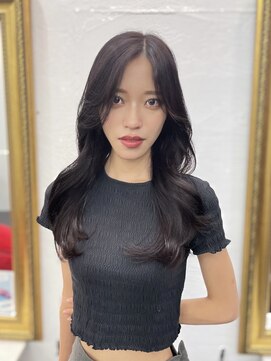 ミシェリー(misherry) くびれヘア/韓国ヘア/レイヤーカット/ショコラカラー/ベージュ