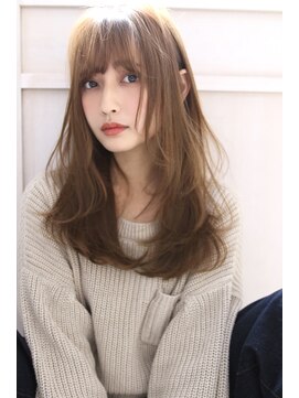 ロゼ 甲子園口(Rose) 【ROSE】レイヤーカット＿マロンベージュ