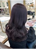 ラベンダーカラー  ラベンダーグレージュ 透明感カラー