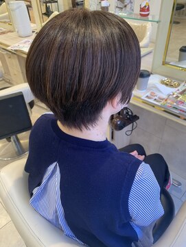 アッシュ 仙川店(Ash) メンズライクツーブロック甘辛MIX刈り上げハンサムショート