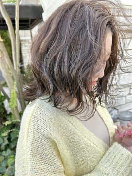 ウシワカマル ミライ(USHIWAKAMARU MIRAI) ブリーチなし◎透けるグレージュ