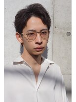 スワッグバーバースタジオ(SWAG BARBER STUDIO)&nbsp;毛流れピンパーマアップバングショート