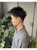 【men's】刈り上げスパイキーショート