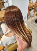 日吉/綱島　ホワイトグレージュミニウルフデジタルパーマ