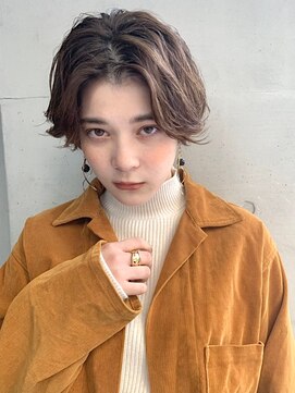 オフ(off) デジタルパーマで柔らかい動きのあるショートスタイル