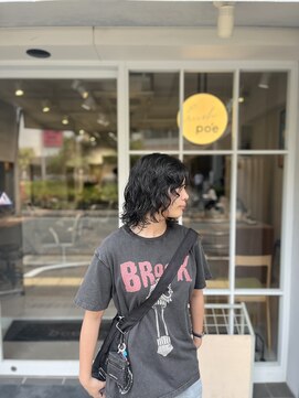 ラッシュ ポエ(rush po'e) ウルフパーマ 20代30代