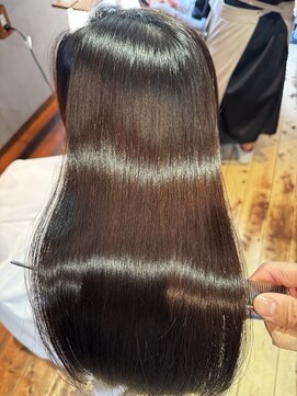 カンカ(Kanca) 美髪ストレート♯静岡市♯髪質改善♯縮毛♯美髪矯正