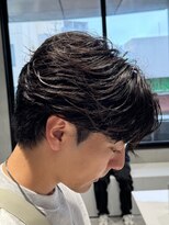 ニコ トウキョウ ロジック(nico TOKYO Logic)&nbsp;メンズセンターパートフェザーパーマ