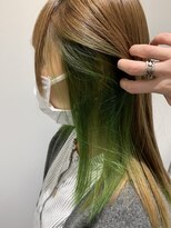 ルルバイアズール 草加店(LULU by azule)&nbsp;イヤリングカラー，グリーン，エメラルドグリーン【草加】