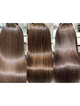 技術自慢のK-twoが手掛けるK-two式髪質改善ストレート☆巻けるナチュラルストレートが好評◎<甲子園口>