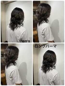 グルグル 新小岩店(GULGUL) men'sロングパーマ