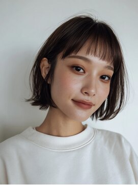 リビーチ ヘア リゾート 赤羽(Rebeach HAIR RESORT) 赤羽駅オリーブグレーココアベージュ小顔