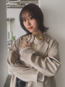 フィット ヒュー 千葉(fit hue) 似合わせカット/大人ガーリー/ダークアッシュ【千葉/千葉駅】