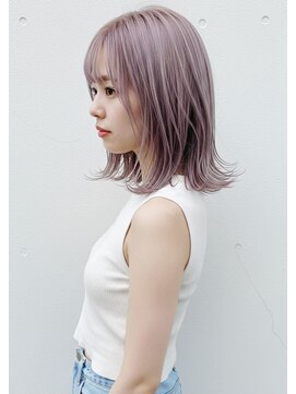 ブリックバイブレイス 千葉 千葉中央(brick by brace) 千葉駅/オリーブグレー/小顔/ココアベージュ