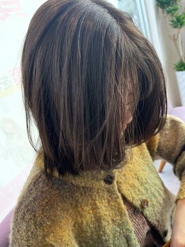 ルシードスタイル レアール(LUCIDO STYLE LeR) レイヤーカット、オリーブベージュ
