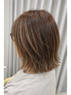 サイクル(CYCLE) 着物ヘア/大人ガーリー/ダークアッシュ/似合わせカット/伊勢崎