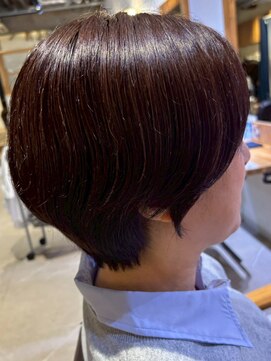 デュースヘア(DEUCE HAIR) レイヤーカットショートボブショートカット顔周りカット韓国30代