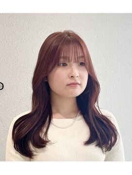 ラメールヘア(la mer hair) ブリーチなしダブルカラー*ピンク
