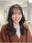 レイヤーカットで小顔見せ♪【天王寺/あべの】