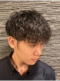 縦落ちツイスパ