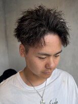 メンズココ 清澄白河店(MENS COCO)&nbsp;かきあげツイストスパイラルパーマ刈り上げ