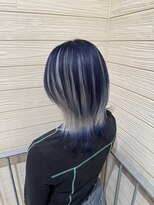 ルル 大宮駅東口(LULU)&nbsp;【小川新大 ネイビーブルー×ホワイトアンブレラカラー】