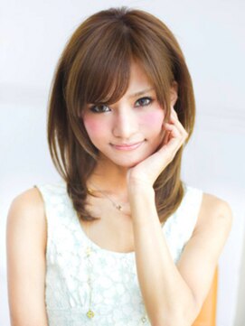 アフロート ディル(AFLOAT D'L) 《AFLOATディル裕二朗》ひし形に小顔デザインナチュラルヘア