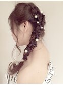 【下北沢＊I'll b hair＊】無造作ウエーブ♪マーメイドアレンジ