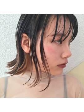 チクロヘアー(Ticro hair) AOI_インナーカラー