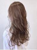 ラベンダーグレージュ×ニュアンスロング 【Shelia町田】