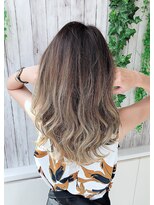 ヘアーエポック(hair epoque) 【epoque】グラデーションカラーでミルクティーカラー★