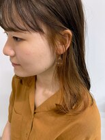 フィル(fil)&nbsp;ナチュラルイエロー/オレンジインナーカラー