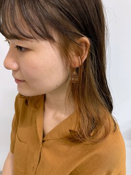 フィル(fil) ナチュラルイエロー/オレンジインナーカラー