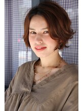 ラ ヴィレット(LA VILLETTE) 大人女子のショートボブ