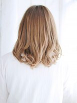 ヘアメイク ナル(hair make nalu) 透け感たっぷりミックスカールボブ