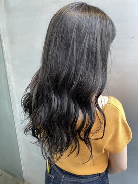 ソワン ドゥ ブレス 今里店(soin de brace) 暗髪透明感　モノトーングレー