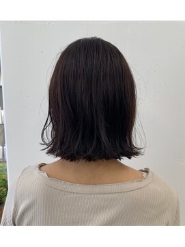 ナンバースリー 綱島店(Number Three) 切りっぱなし×ダスティカラー【Number Three 綱島店】