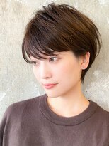 ロビー 表参道(ROBBY)&nbsp;前髪あり大人ショートヘア/艶カラー/表参道/20代30代40代