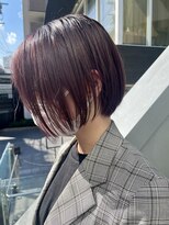 ヌード(NUDE)&nbsp;「NUDE」#ピンク10代20代30代40代ミニボブ ボブカット前下りボブ