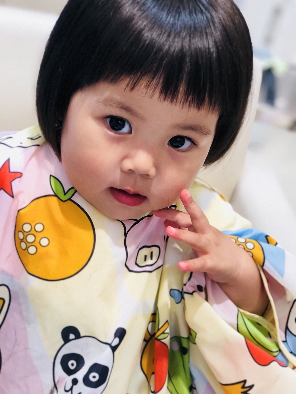 お子様カット(小学生まで)￥3850　白金台