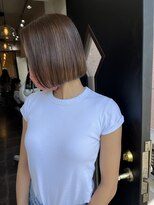 サロンドミルク 溝の口店(salon de MiLK)&nbsp;20代30代40代/ボブ/ミニボブ/ベージュカラー［溝の口］